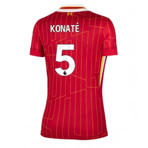 Liverpool Ibrahima Konate #5 Domaci Dres za Ženska 2024-25 Kratak Rukavima